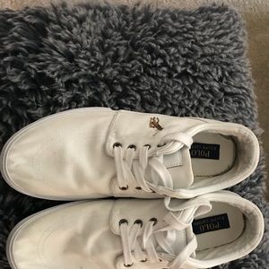 Men’s size 12 Ralph Lauren white casuals